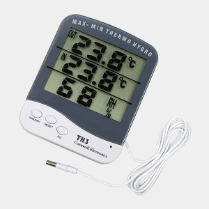 Termohigrómetro con sonda digital