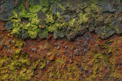 moho en una pared