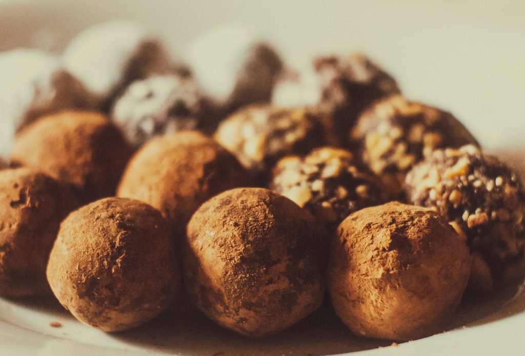 trufas mágicas con chocolate