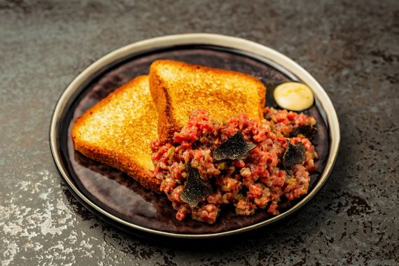 Receta con trufas filete