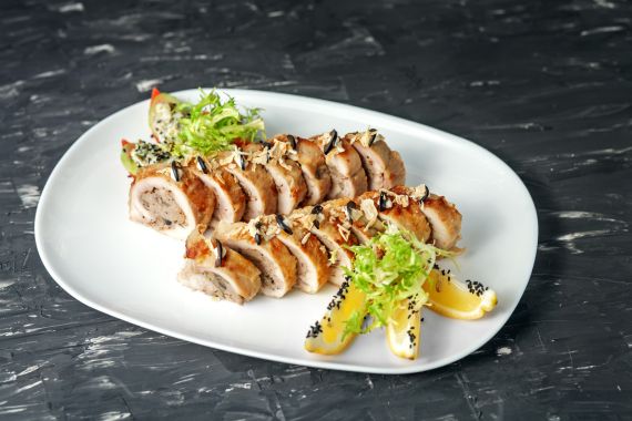 Receta con trufas y pollo