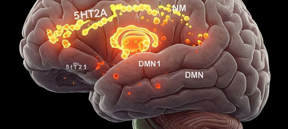psilocibina en el cerebro